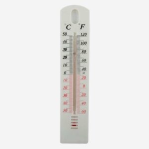 Wall thermometer