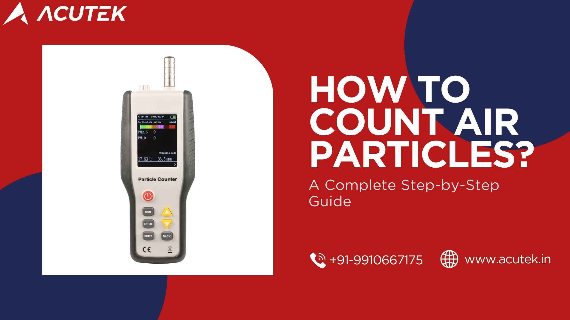 How to Count Air Particles