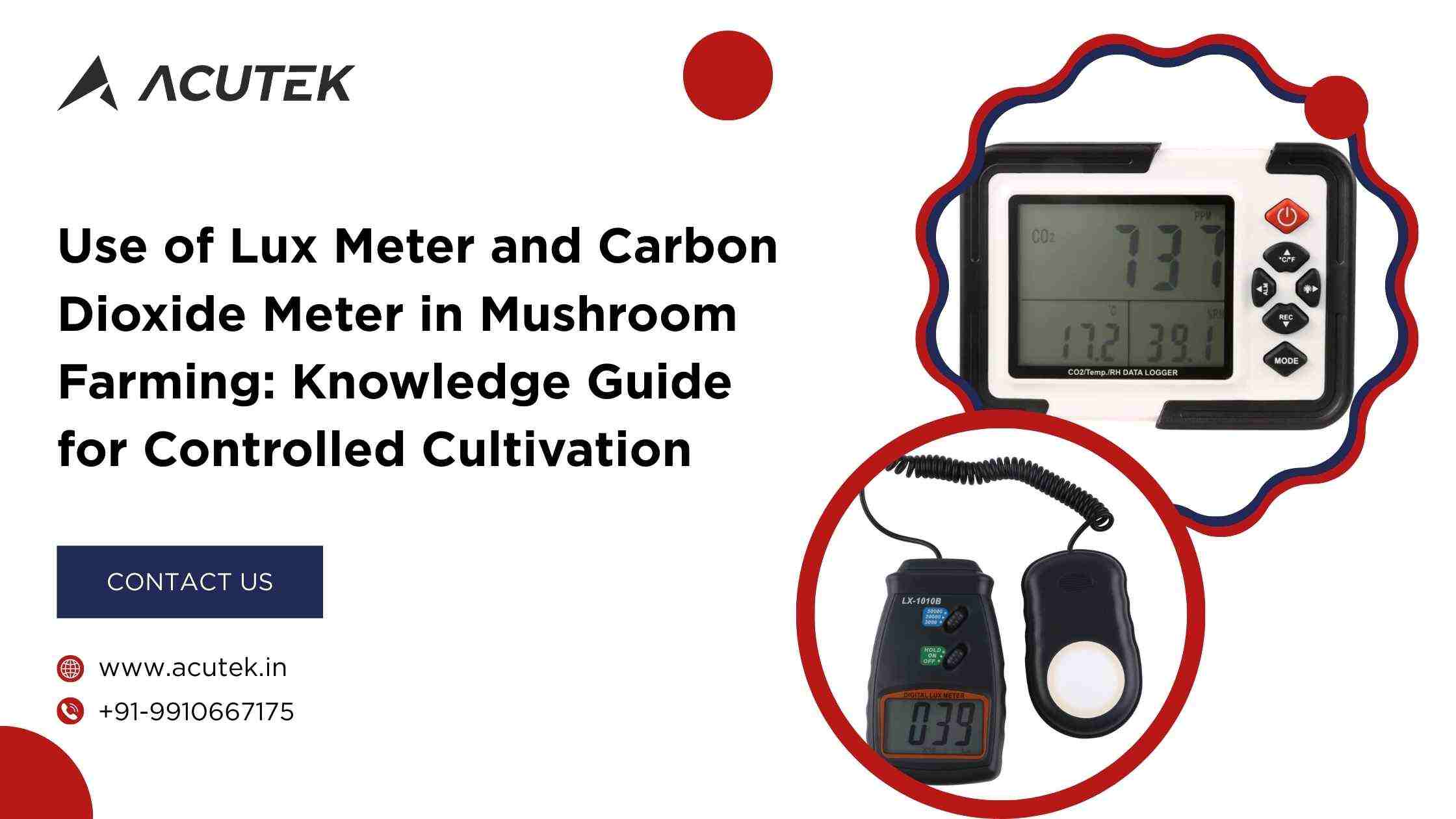 Lux Meter and Carbon Dioxide